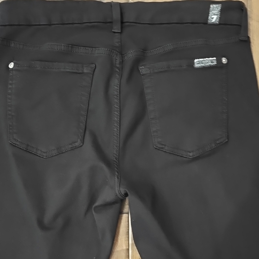 7 For All Mankind Black Jeans